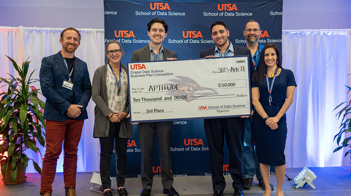 3rd Place - Aptitude Medical Modeling - UTSA/UT Health