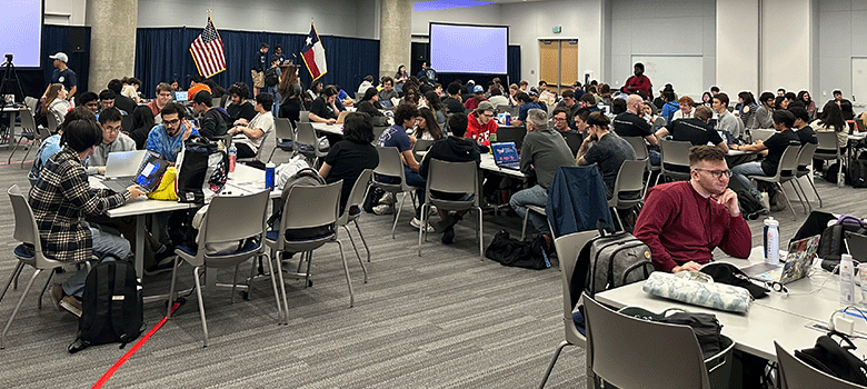 Students Gathered for Rowdyhacks