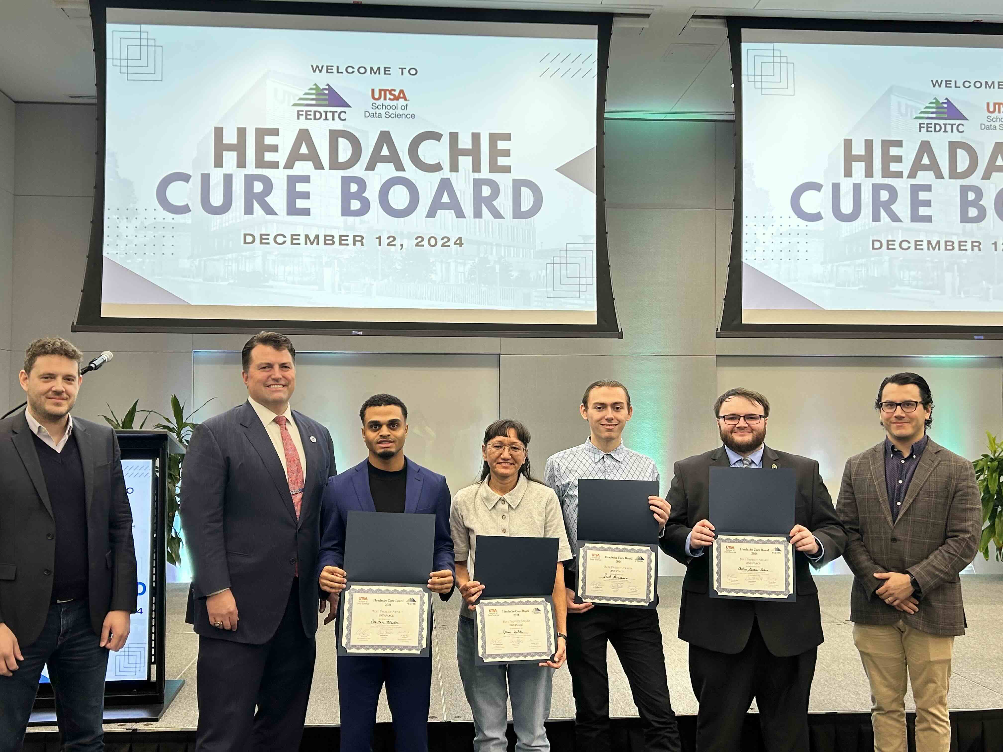 Headache Cure Board Awards